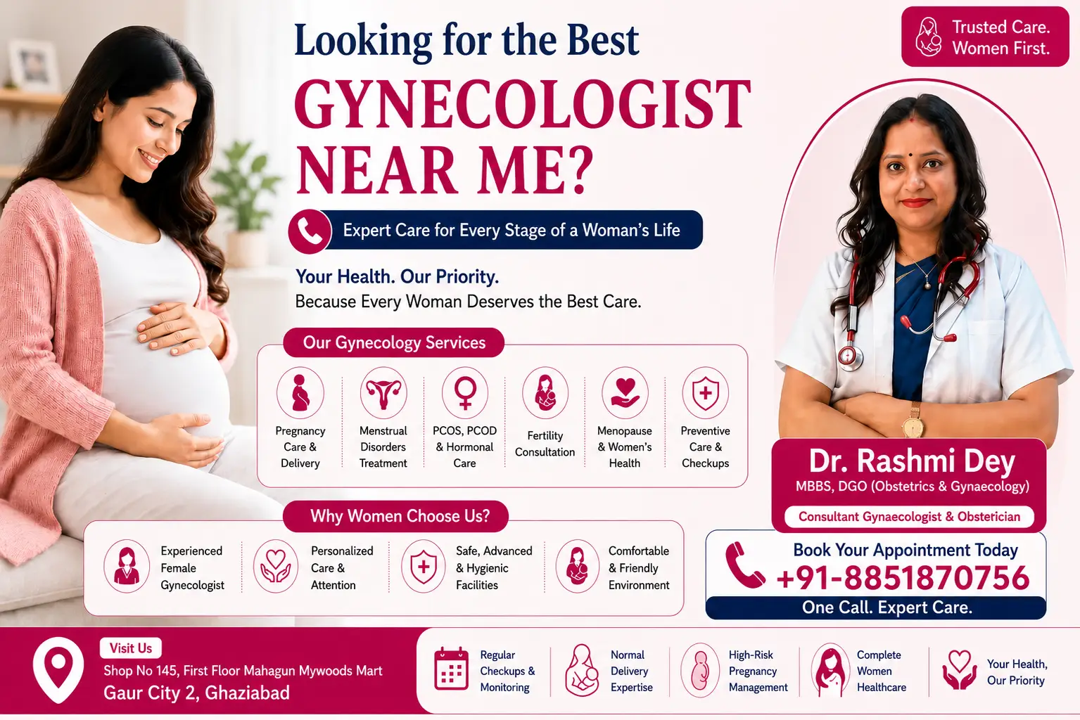 Finding the Best Gynecologist Near Me for Women’s Health & Pregnancy Care
