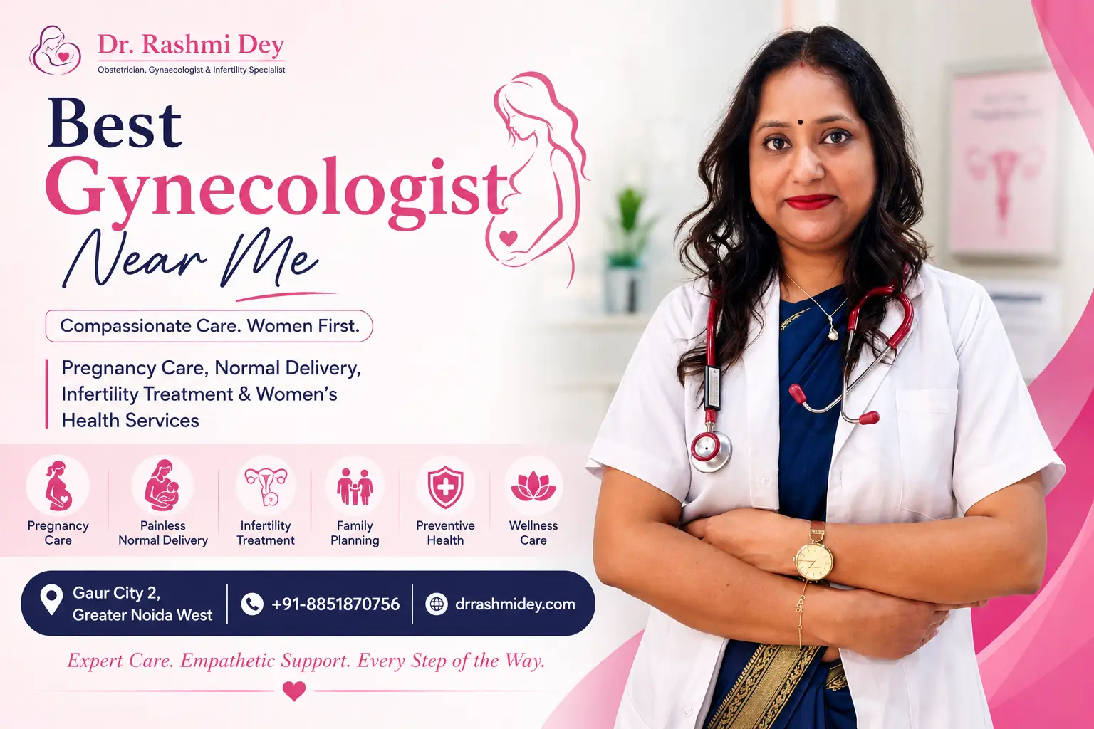 Healthy Pregnancy Starts with Expert Care | Best Gynecologist in Gaur City 2