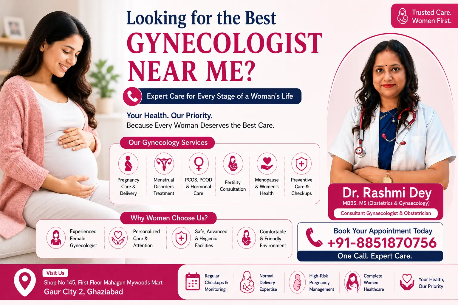 Finding the Best Gynecologist Near Me for Women’s Health & Pregnancy Care
