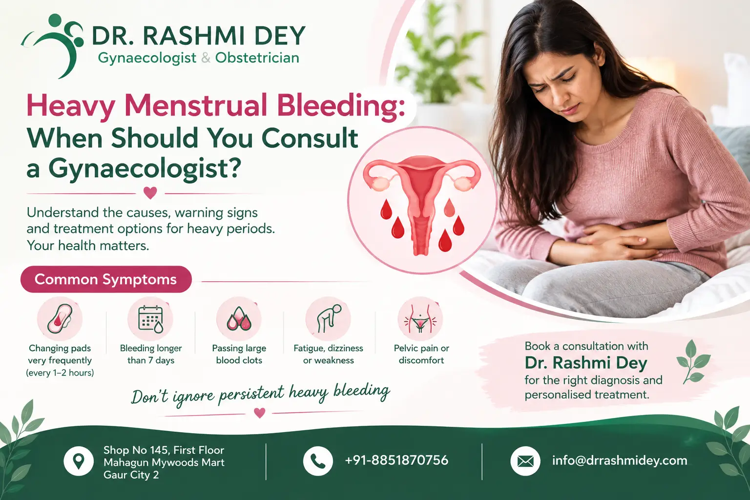 Heavy Menstrual Bleeding: When Should You Consult a Gynaecologist?
